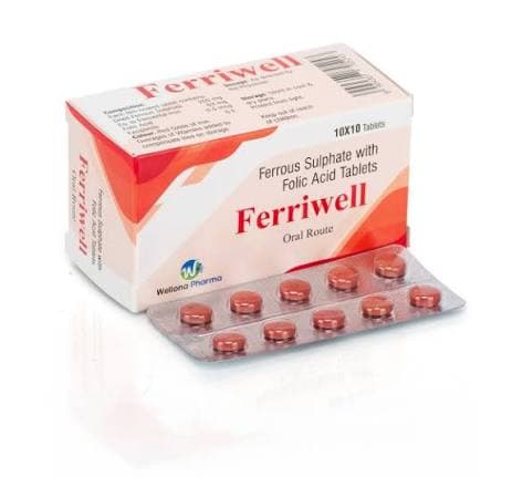 Ferrous Sulphate and Folic Acid